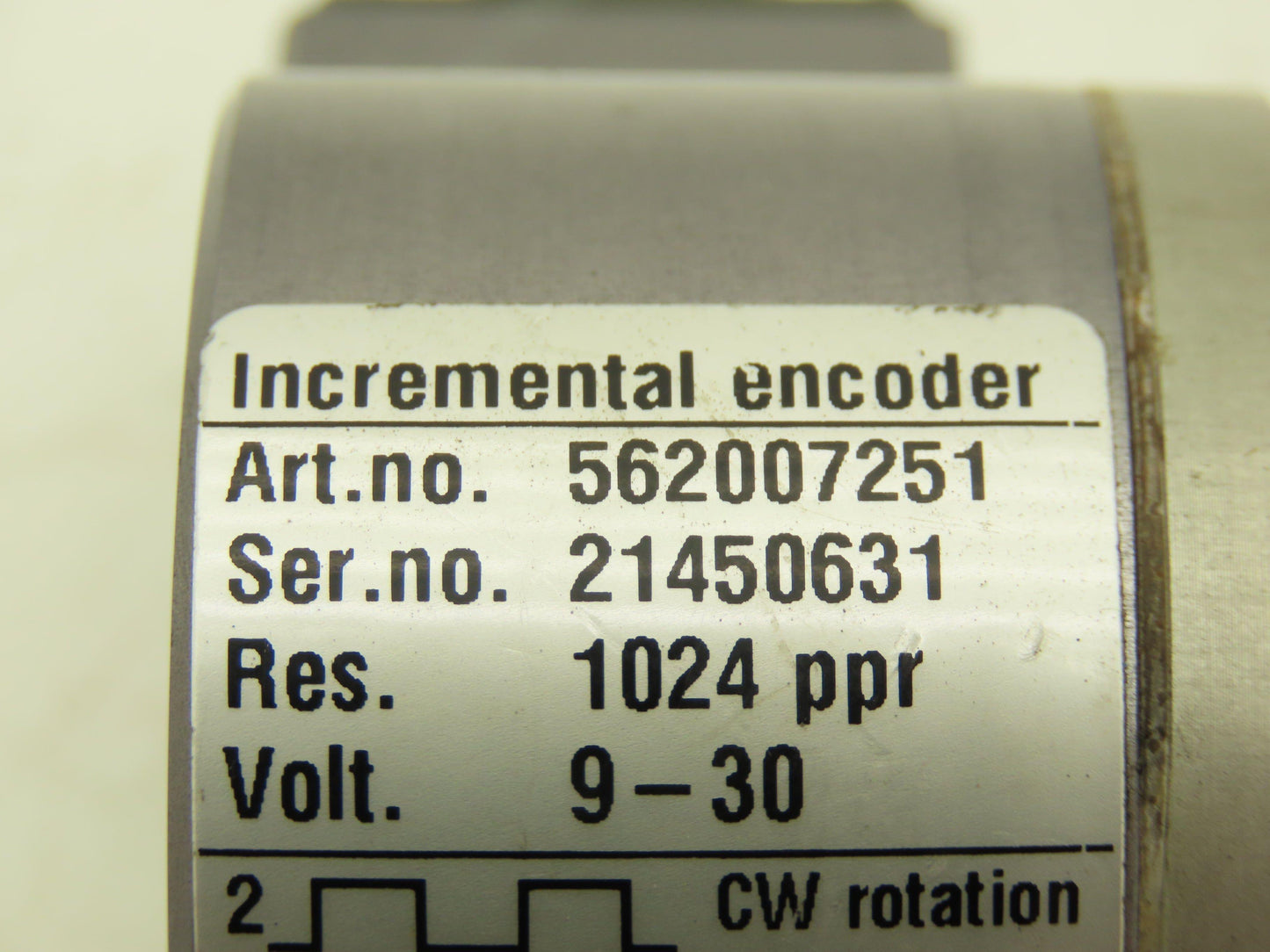 Leine & Linde 562007251 Incremental Hollow Shaft Encoder 1024PPR