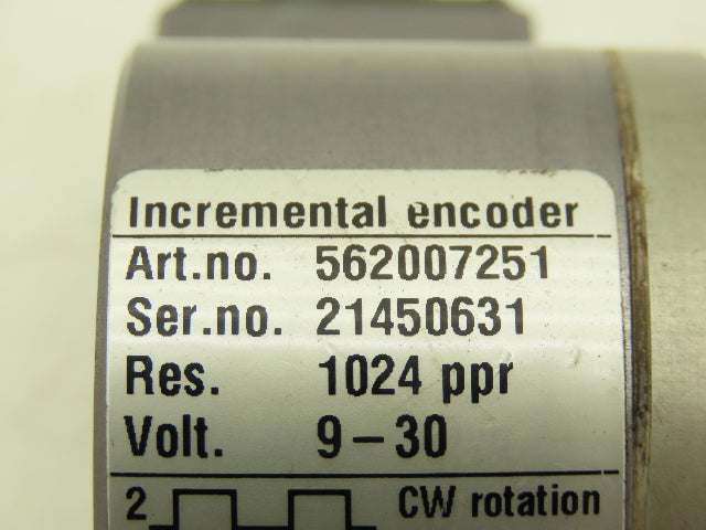Leine & Linde 562007251 Incremental Hollow Shaft Encoder 1024PPR