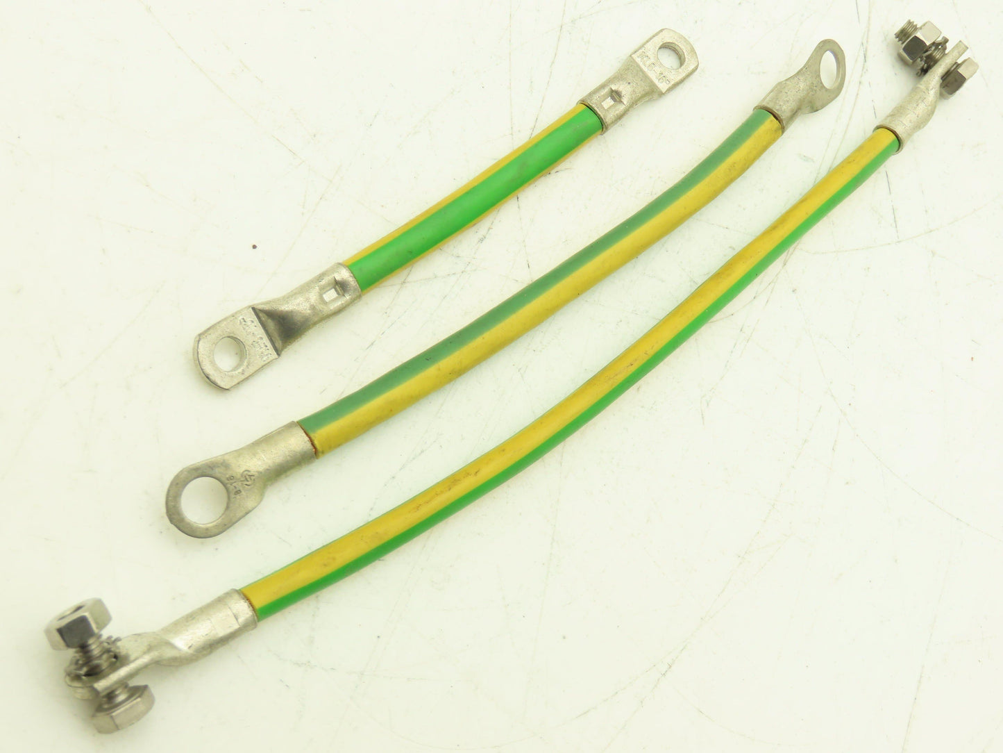 Rittal Ground Whip Leads 6 AWG Multiple Lengths W/Terminal Connectors Lot of 63