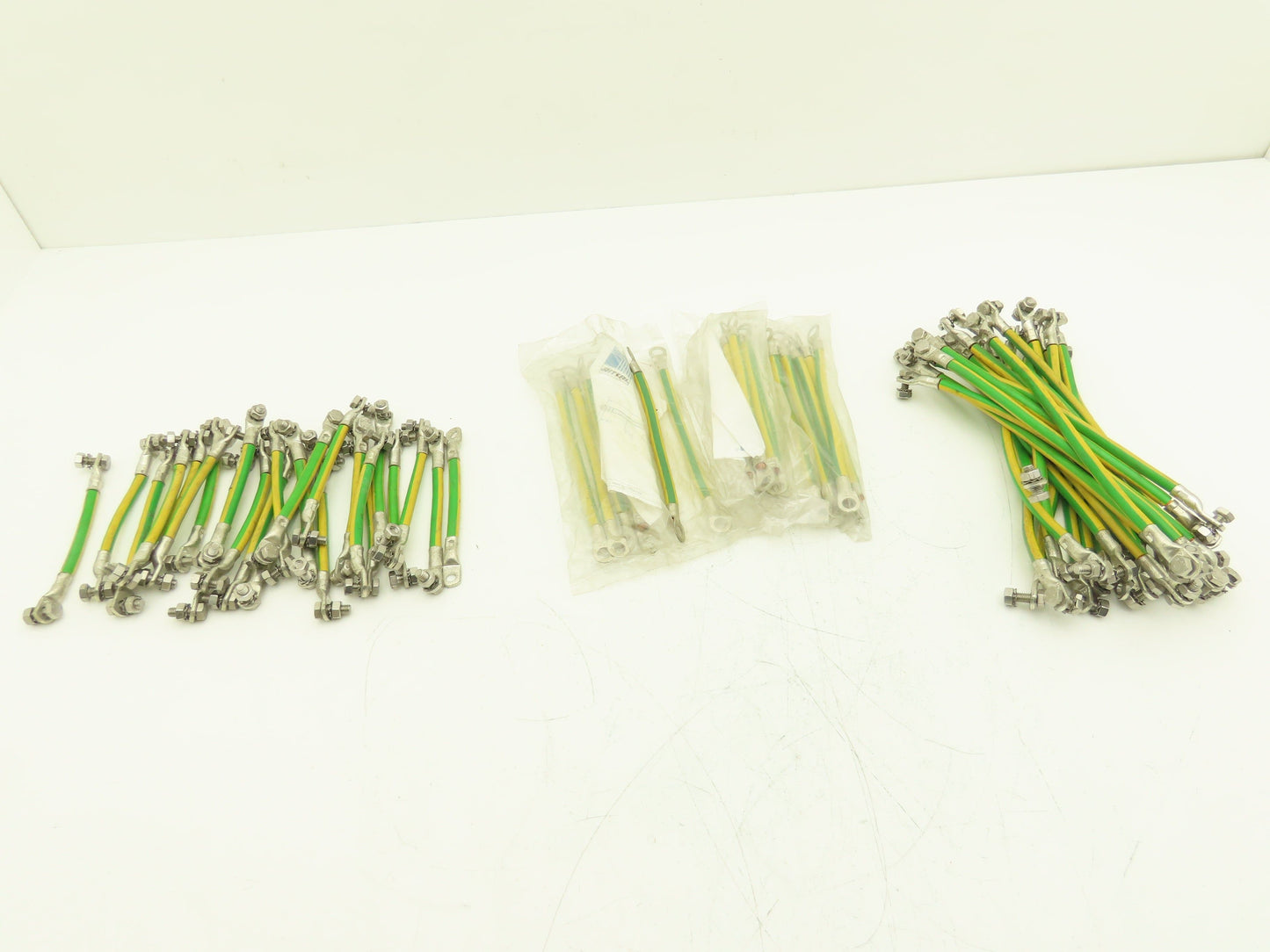 Rittal Ground Whip Leads 6 AWG Multiple Lengths W/Terminal Connectors Lot of 63