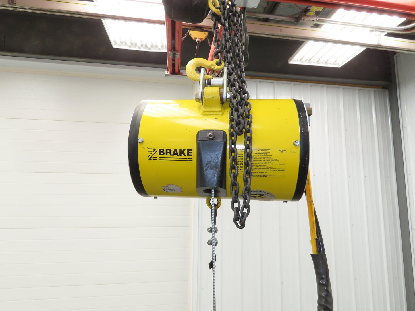 Ingersoll Zimmerman BW020120 Pneumatic Air Balancer 6' Travel 400Lb w/Load Block