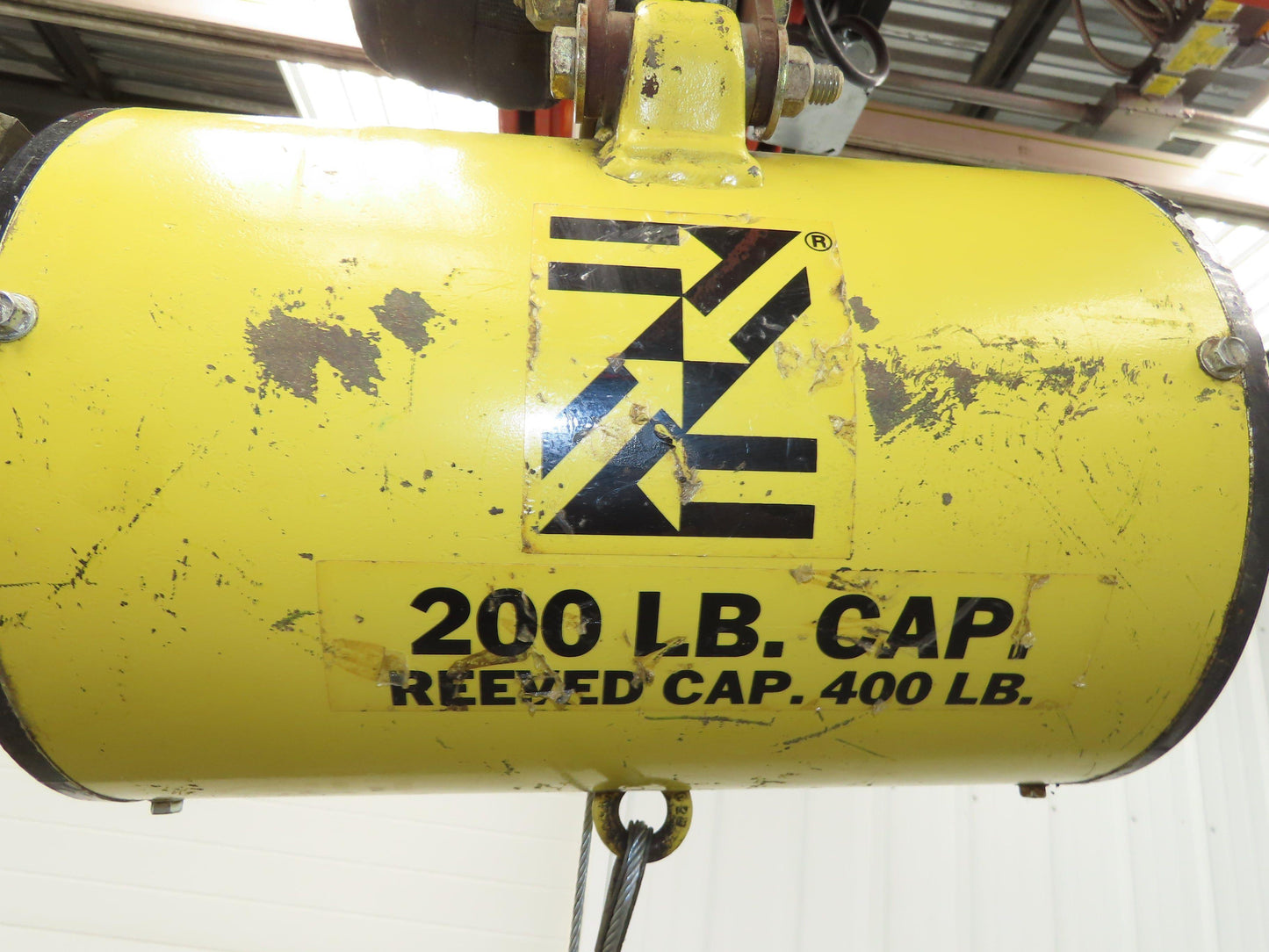 Ingersoll Zimmerman Z040-060 Pneumatic Air Balancer 6' Travel 400Lb w/Load Block