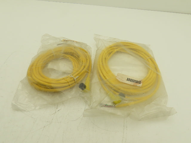 Molex 70430 Cable 4 Pin 4 wire 12mm Female 90 Degree Micro Lot of 2