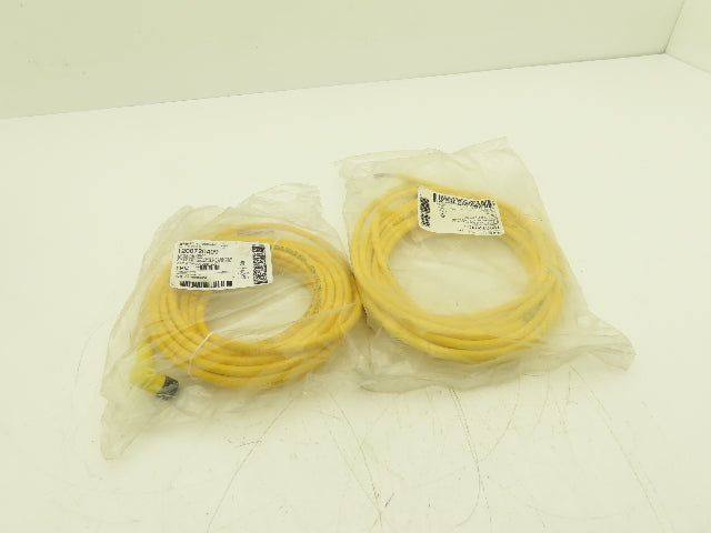 Molex 70430 Cable 4 Pin 4 wire 12mm Female 90 Degree Micro Lot of 2
