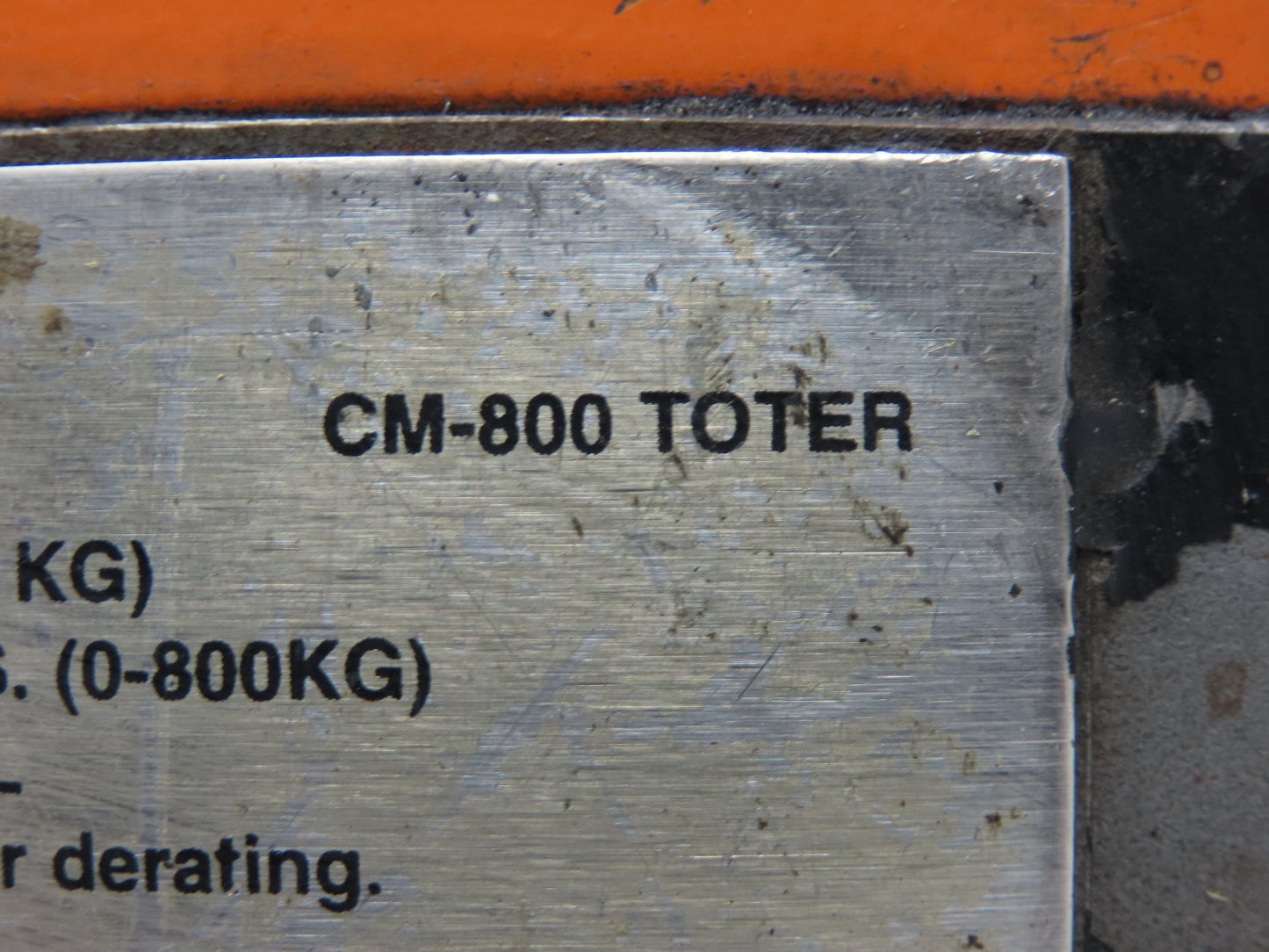 OS Walker CM-800 Toter Permanent Lift Magnet 1760 Capacity Pivoting Lifting Lug