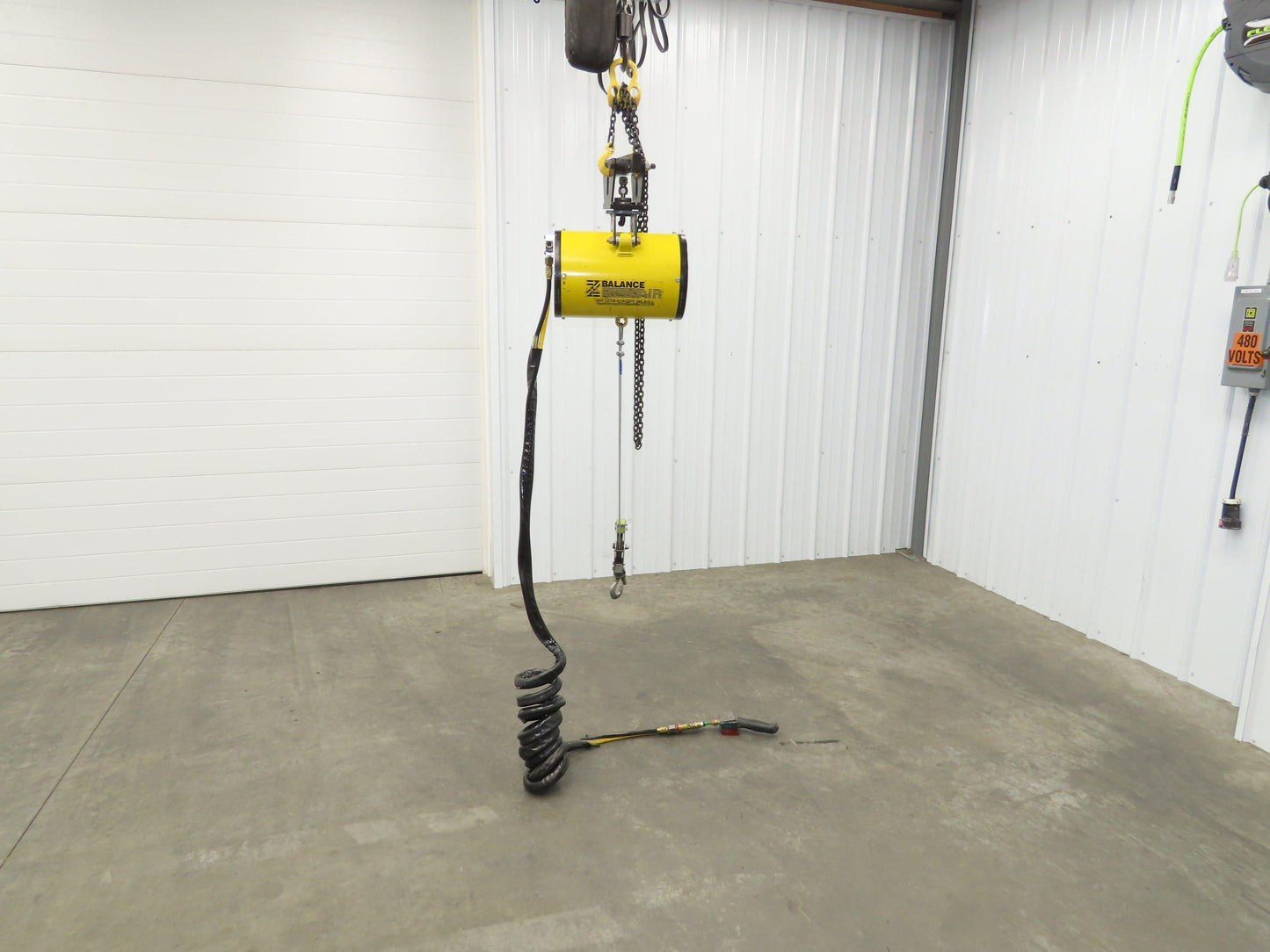 Ingersoll Zimmerman BW020120 Pneumatic Air Balancer 6' Travel 400Lb Swivel Mount