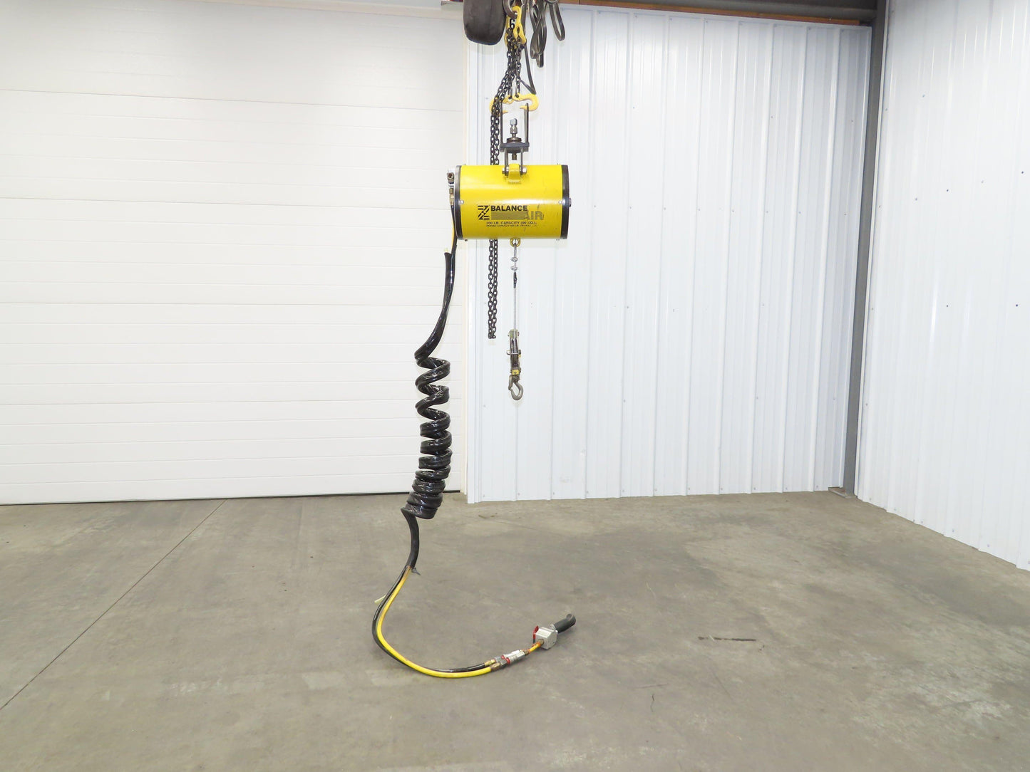 Ingersoll Zimmerman BW020120 Pneumatic Air Balancer 6' Travel 400Lb Swivel Mount