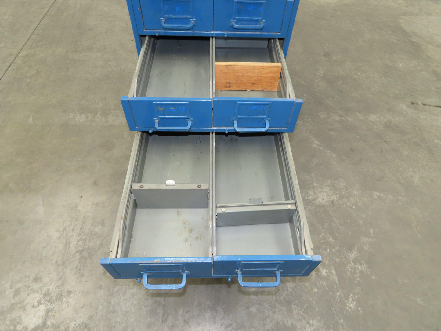 General Fireproofing Card Storage Cabinet 22 Drawer Unit 1940 Vintage Industrial