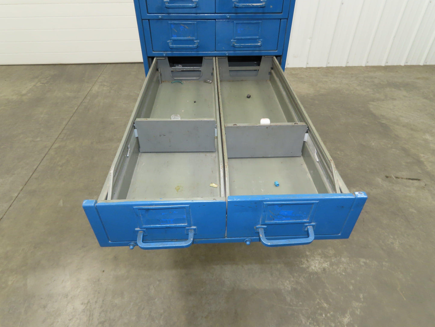 General Fireproofing Card Storage Cabinet 22 Drawer Unit 1940 Vintage Industrial