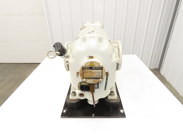 Ruvac WSLF1001 Rotary Lobe Vacuum Pump Blower 230/460V 3Ph 80 mbar 1000 m3/h
