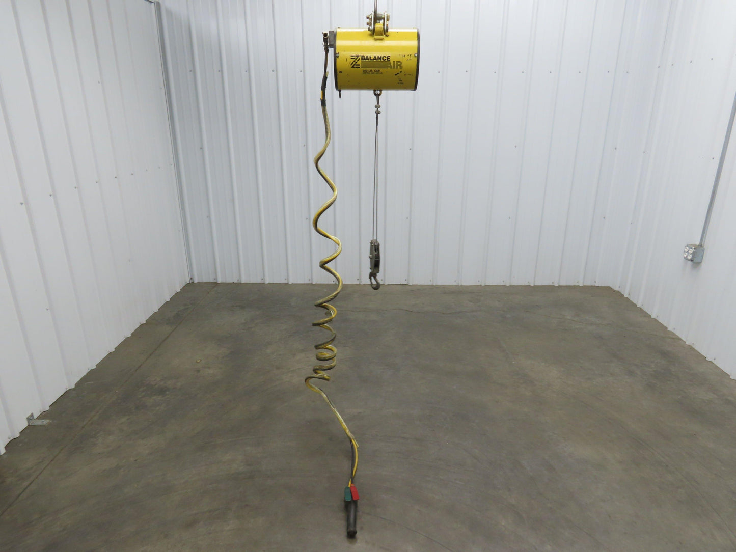 Ingersoll Zimmerman BA040060 Pneumatic Air Balancer 6' Travel 400Lb w/Load Block