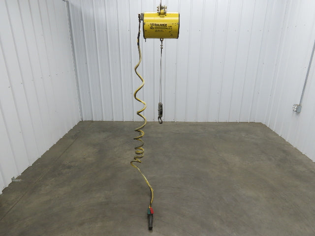 Ingersoll Zimmerman BA040060 Pneumatic Air Balancer 6' Travel 400Lb w/Load Block