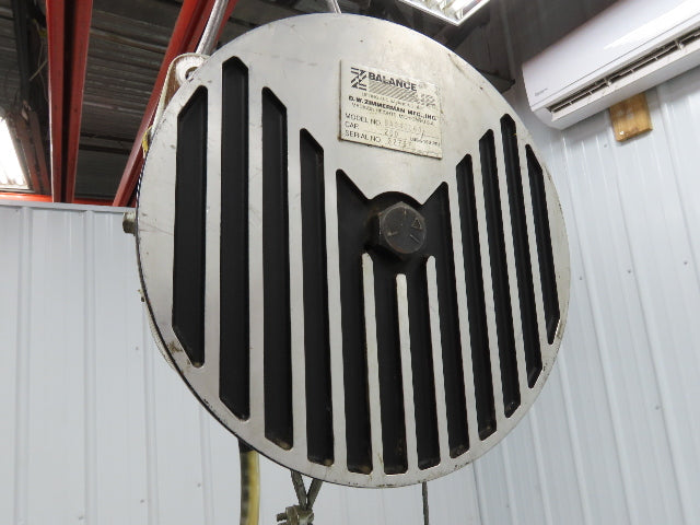 Ingersoll Zimmerman BA040060 Pneumatic Air Balancer 6' Travel 400Lb w/Load Block