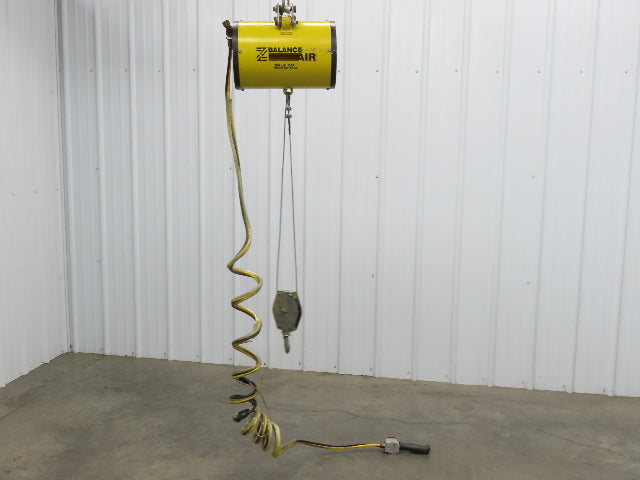 Ingersoll Zimmerman BA020120 Pneumatic Air Balancer 6' Travel 400Lb w/Load Block