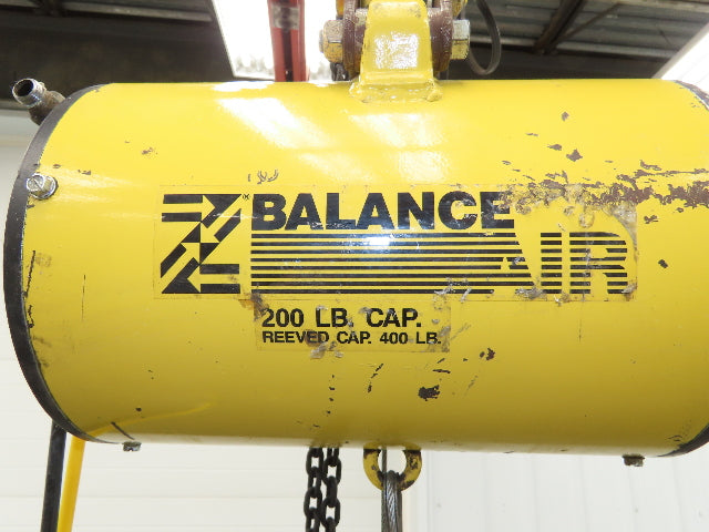 Ingersoll Zimmerman Z020A120 Pneumatic Air Balancer 6' Travel 400Lb w/Load Block