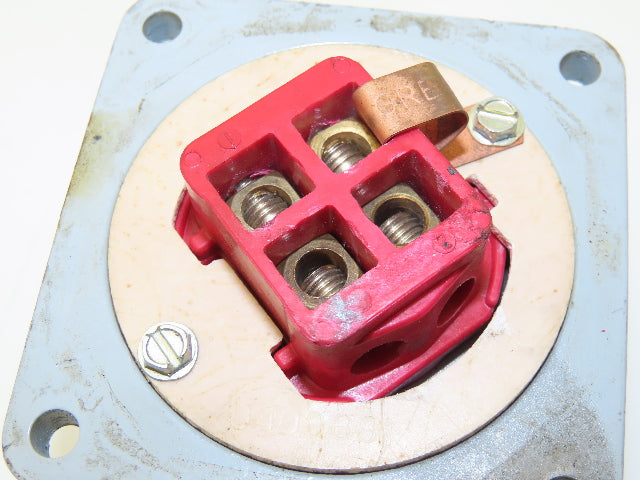Crouse Hinds AR342 Arktite Receptacle 30A Amp 4p 3w 600VAC Pin Sleave Housing