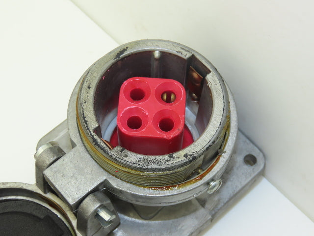 Crouse Hinds AR342 Arktite Receptacle 30A Amp 4p 3w 600VAC Pin Sleave Housing