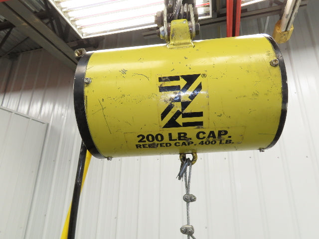 Ingersoll Zimmerman Z040-060 Pneumatic Air Balancer 6' Travel 400Lb w/Load Block