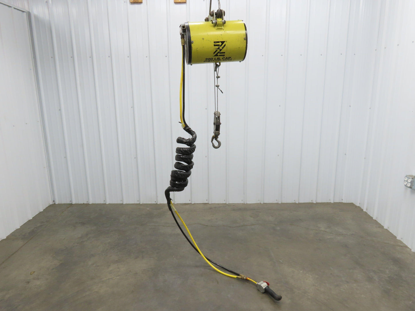 Ingersoll Zimmerman Z040-060 Pneumatic Air Balancer 6' Travel 400Lb w/Load Block