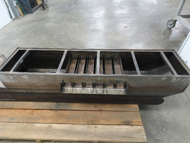 Hennig CNC Chip Conveyor 16"x 67" Infeed 31-35" Discharge 230/460V 3PH