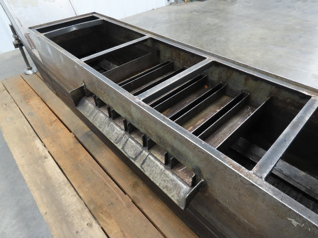 Hennig CNC Chip Conveyor 16"x 67" Infeed 31-35" Discharge 230/460V 3PH