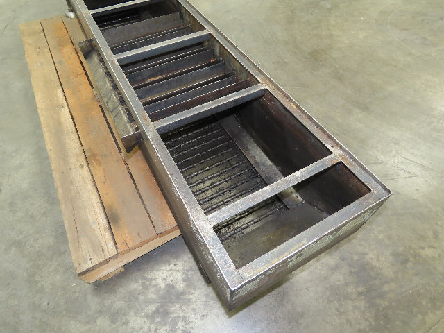 Hennig CNC Chip Conveyor 16"x 67" Infeed 31-35" Discharge 230/460V 3PH