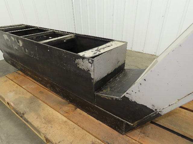 Enomoto CNC Chip Conveyor 16"x 67" Infeed 46-50" Discharge 220V 3PH