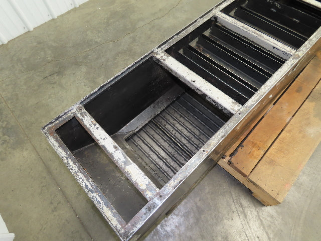 Enomoto CNC Chip Conveyor 16"x 67" Infeed 46-50" Discharge 220V 3PH