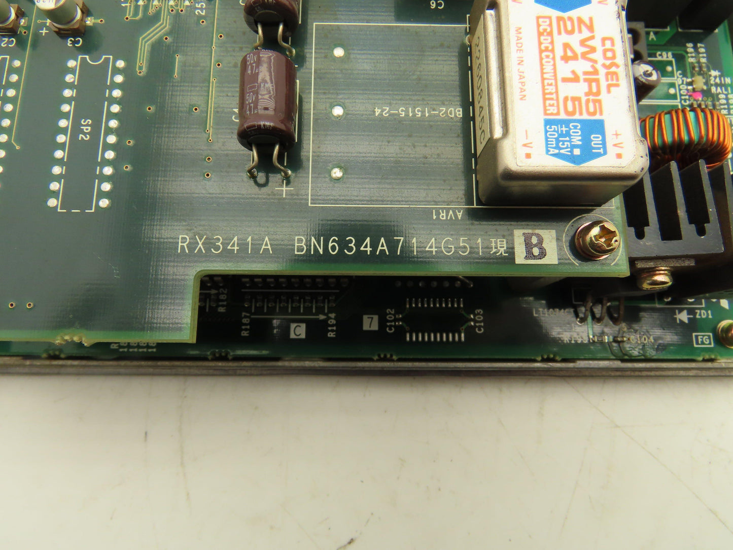 Mitsubishi FCU6-DX441 Servo DIO Unit 24VDC 4.8A Ver A