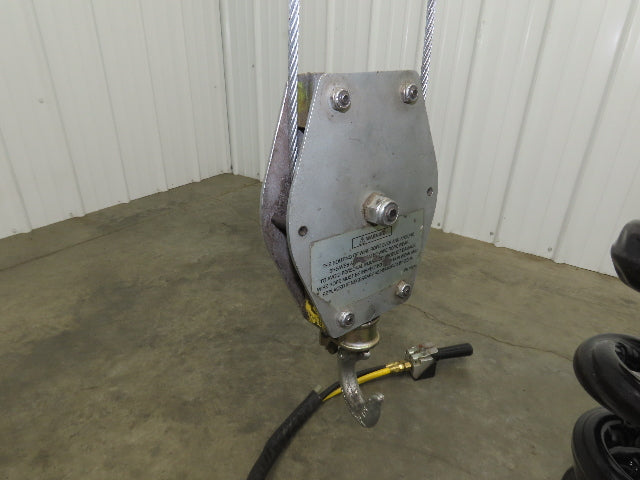 Ingersoll Zimmerman BA020120 Pneumatic Air Balancer 6' Travel 400Lb Swivel Mount