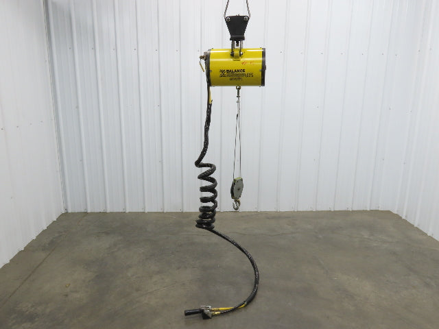 Ingersoll Zimmerman BA020120 Pneumatic Air Balancer 6' Travel 400Lb Swivel Mount