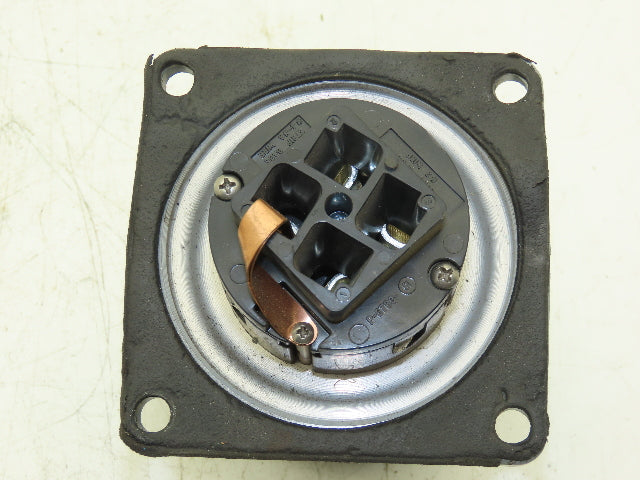Hubbell HBL460RS2W Pin Sleeve Receptacle 60A 3P 4W 600V 3 Pole 4 Wire