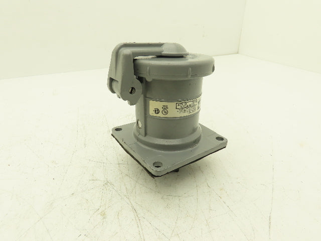 Hubbell HBL460RS2W Pin Sleeve Receptacle 60A 3P 4W 600V 3 Pole 4 Wire