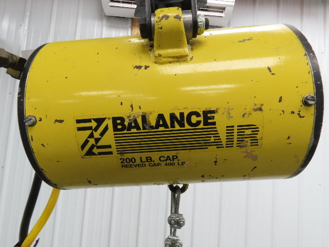 Ingersoll Zimmerman Z020A120 Pneumatic Air Balancer 6' Travel 400Lb Swivel Mount
