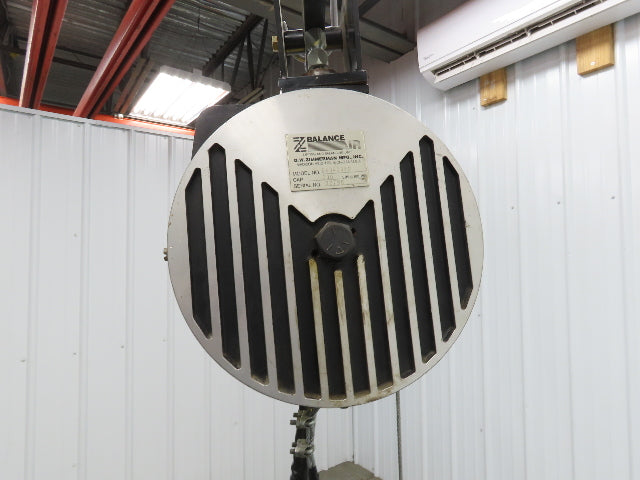 Ingersoll Zimmerman BA040060 Pneumatic Air Balancer 6' Travel 400Lb Swivel Mount