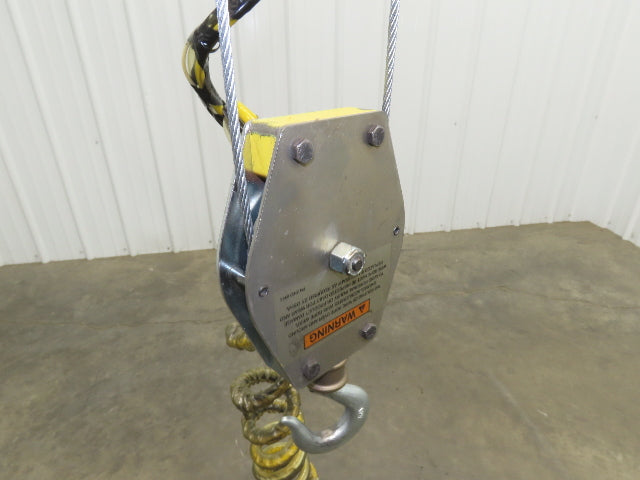 Ingersoll Zimmerman Z020A120 Pneumatic Air Balancer 6' Travel 400Lb Swivel Mount
