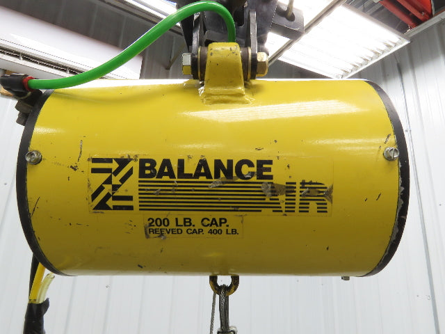Ingersoll Zimmerman Z020A120 Pneumatic Air Balancer 6' Travel 400Lb Swivel Mount