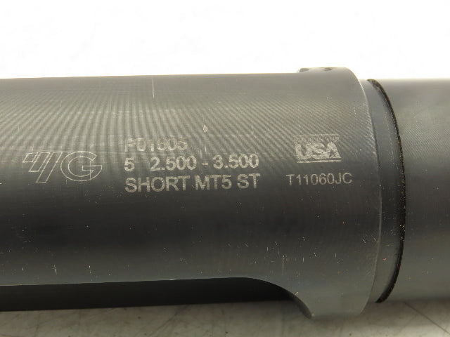 YG-1 USA P01505 Spade Drilling Holder 2.5-3.5 #5 Morse Taper Short MT5 ST