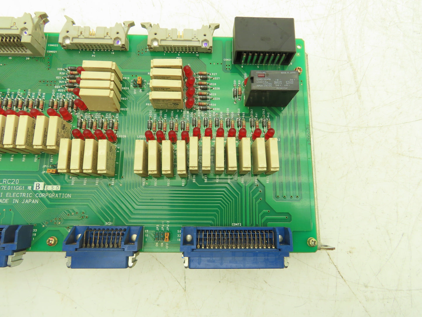 Mitsubishi LRC20 BQ707E011G61 Interface Board Rev B