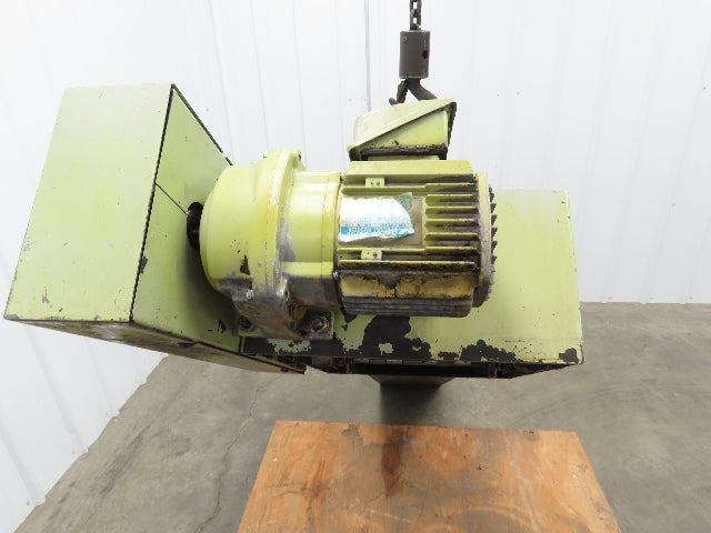 CNC Chip Conveyor 12"x 59" Infeed Low Profile 220V 3PH 82" OAL