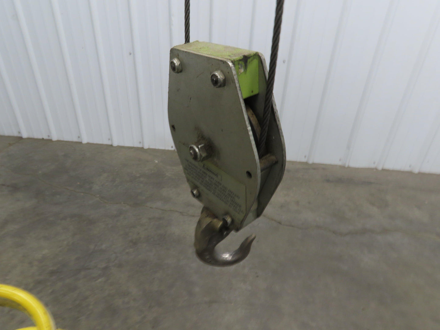 Ingersoll Zimmerman BB020120 Pneumatic Air Balancer 6' Travel 400Lb w/Load Block