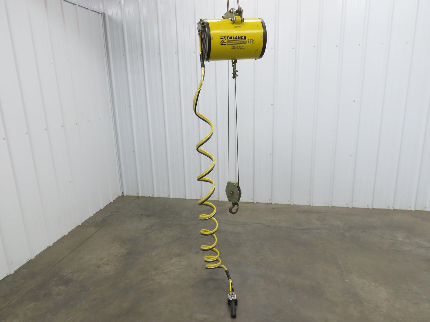 Ingersoll Zimmerman BB020120 Pneumatic Air Balancer 6' Travel 400Lb w/Load Block