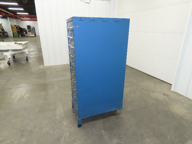 General Fireproofing Card Storage Cabinet 22 Drawer Unit 1940 Vintage Industrial