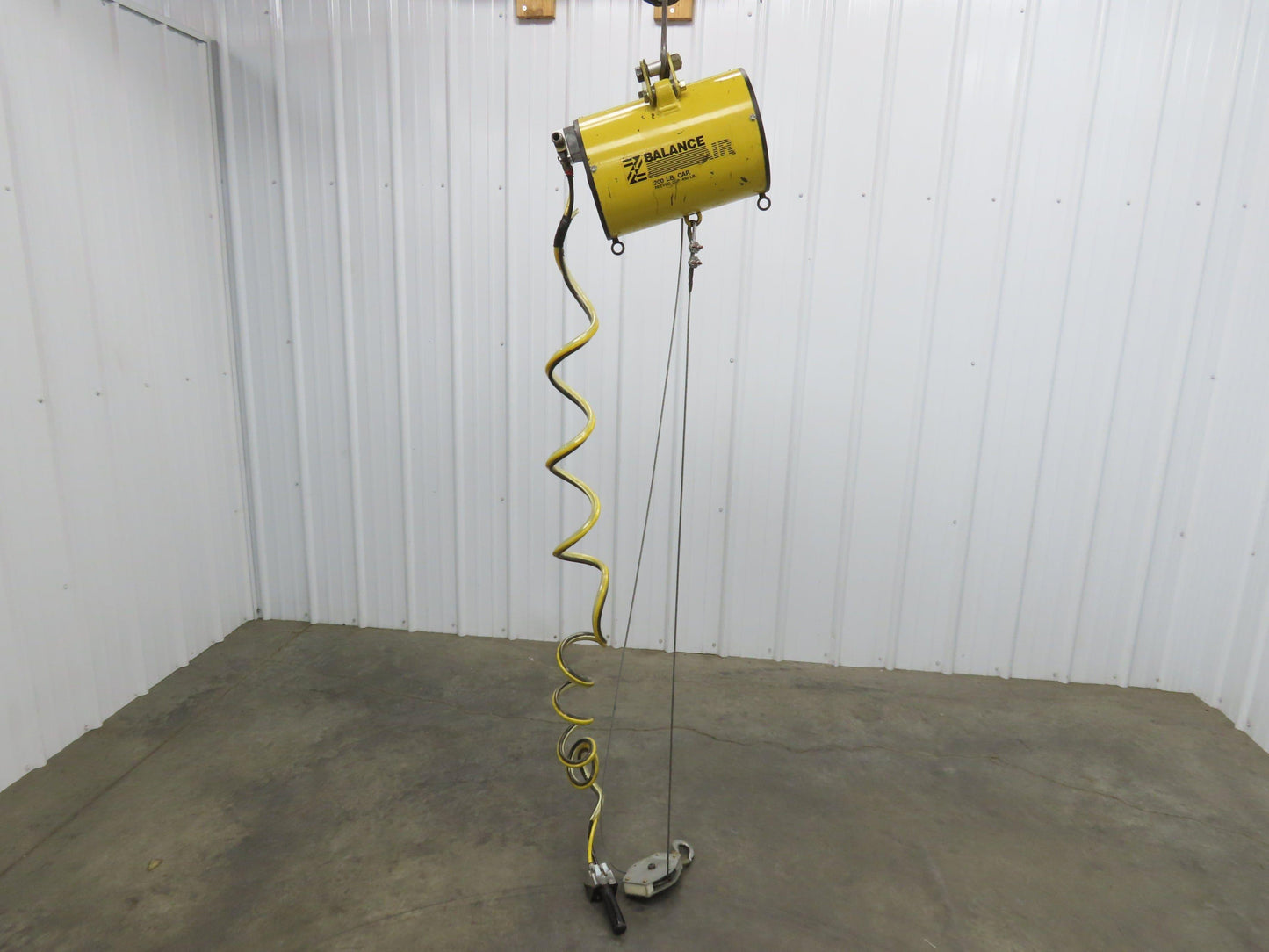 Ingersoll Zimmerman Z020A120 Pneumatic Air Balancer 6' Travel 400Lb w/Load Block