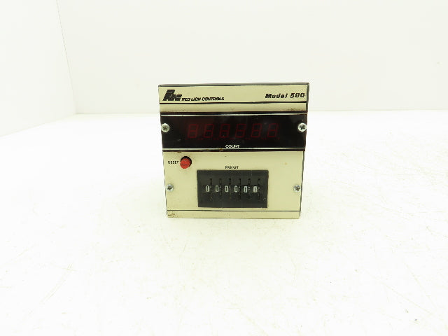 Red Lion Controls Model 500 PLC Time Delay Counter Panel Meter CA400