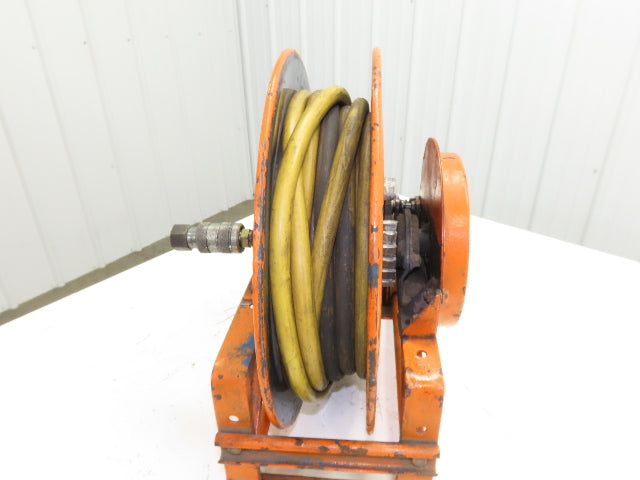 Hannay Reels 716-19-20C SR Retractable Industrial Air Hose Reel 1/2" X 38' Hose