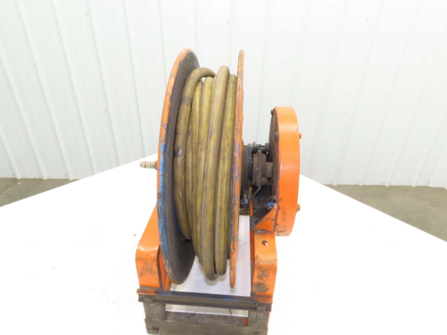 Hannay Reels 716-19-20C SR Retractable Industrial Air Hose Reel 1/2" X 40' Hose