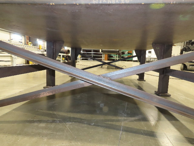 13/16" Thick Top Steel Fabrication Welding Layout Table Work Bench 120"x85"x33"