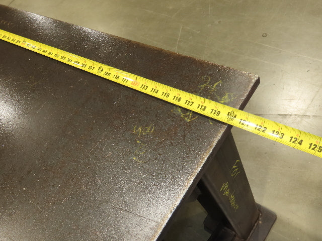 13/16" Thick Top Steel Fabrication Welding Layout Table Work Bench 120"x85"x33"
