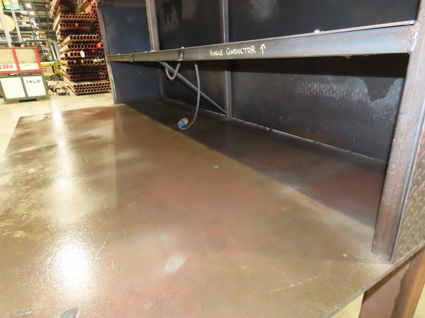 5/8" Thick Top Steel Fabrication Welding Layout Table Work Bench 96"x48"x32"